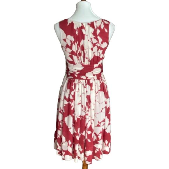 Talbots 2 Cocktail Dress Fall Retro XS Party Dress Homecoming Semi Formal Leaf - Picture 5 of 13